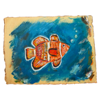 The orange fish