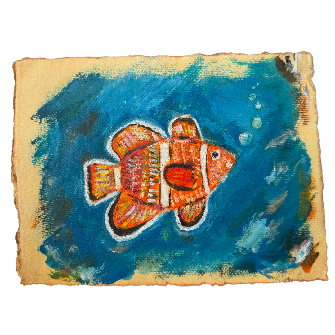 The orange fish