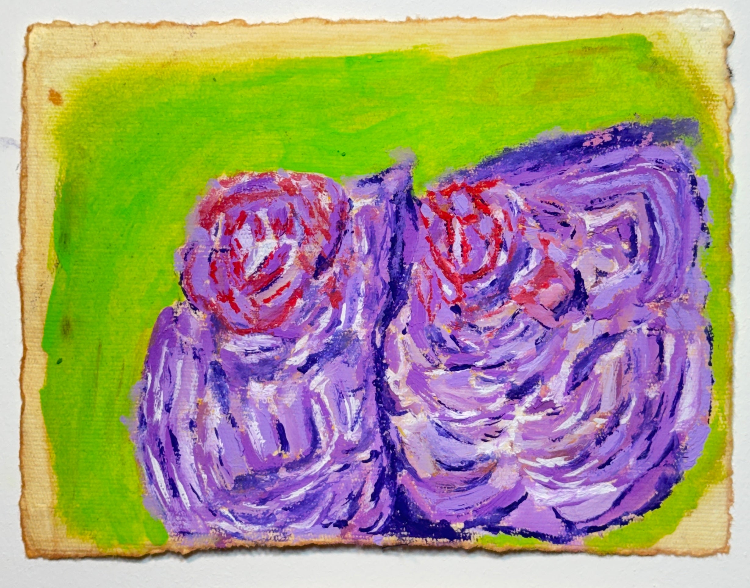 These flowers are not identical